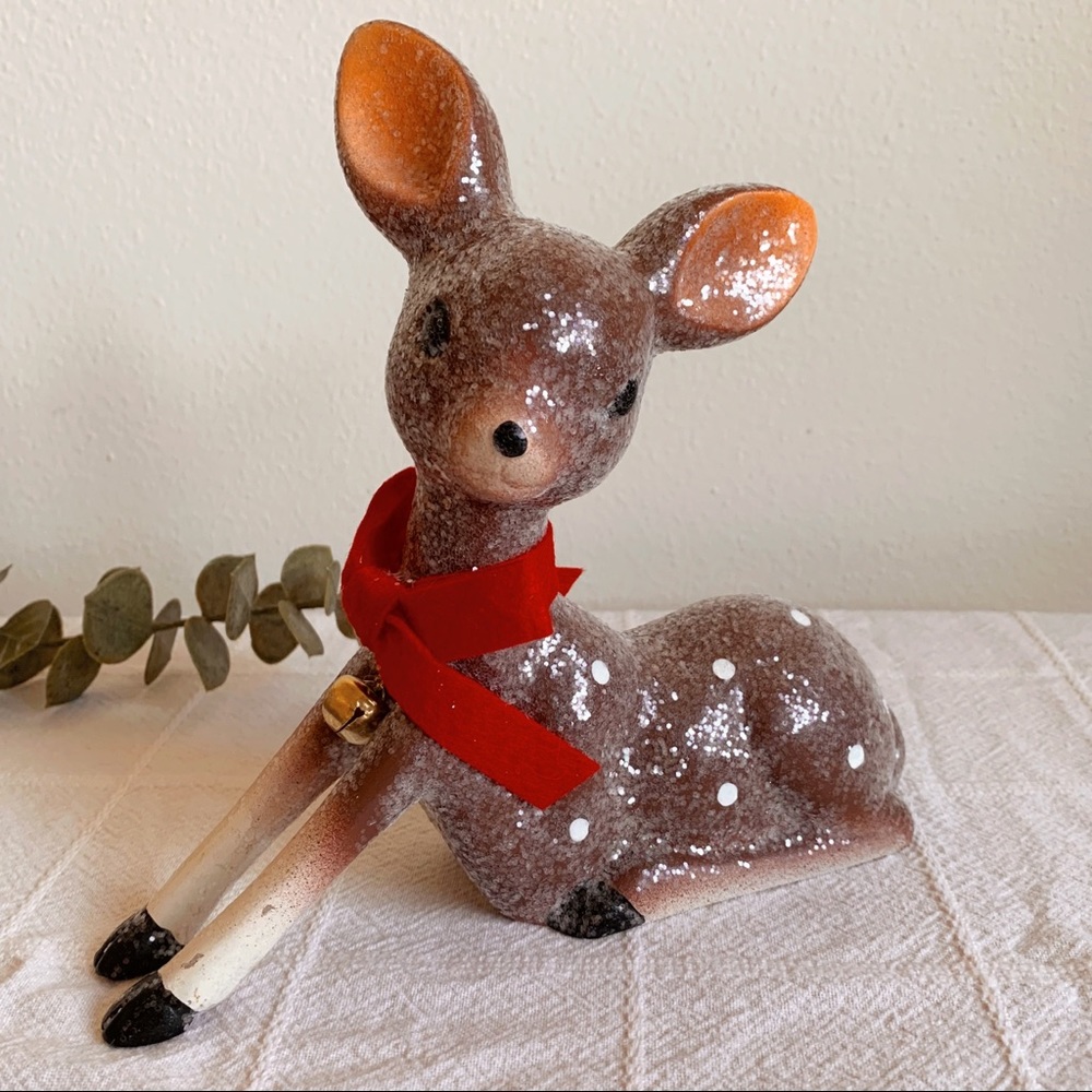 Vintage Reproduction Christmas Deer